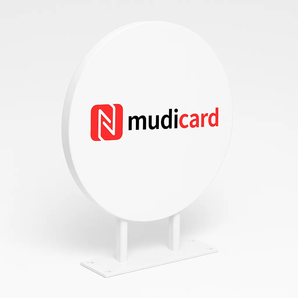 Çift Taraflı Yuvarlak Mağaza Tabelası Dış Mekân Dayanıklı Marka Logo Baskılı Asma Aparatlı fiyat, özellikler ve satın alma