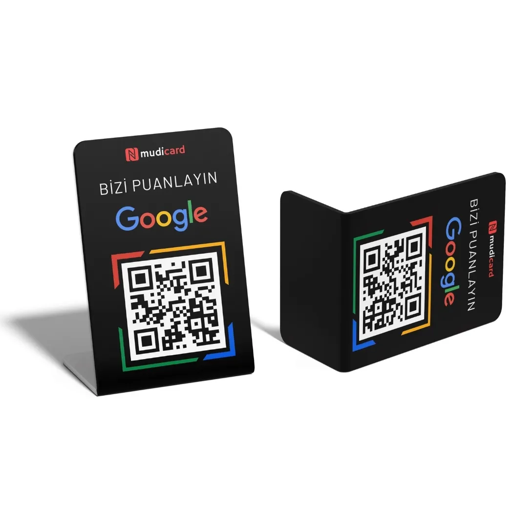 Google Qr Kod Yorum Standı Pleksi Tasarım ile Etkileşimi Artırın fiyat, özellikler ve satın alma