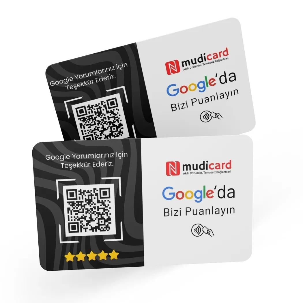 Google Yorum Kartı Puanlama ve Değerlendirme İçin İşletme Yorum Kartı fiyat, özellikler ve satın alma