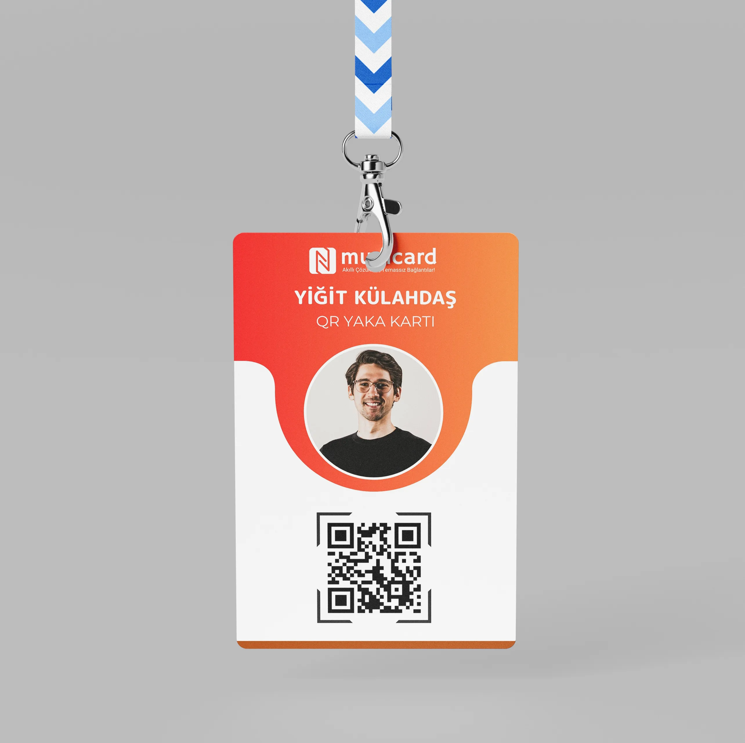 Etkinlik ve Ofisler için QR Kodlu Yaka Kartı