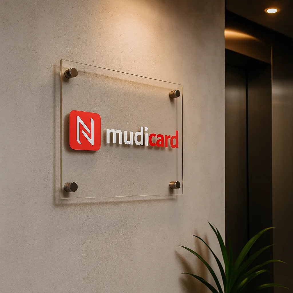 Pleksiglas Ofis Tabelası Şeffaf Akrilik Kapı İsimliği UV BaskıGravür Paslanmaz Standoff 25cmx33cm