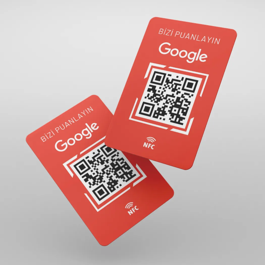 QR Google İşletme Yorum Kartı Google Değerlendirme Yorum NFC Google Puanlama Kart fiyat, özellikler ve satın alma