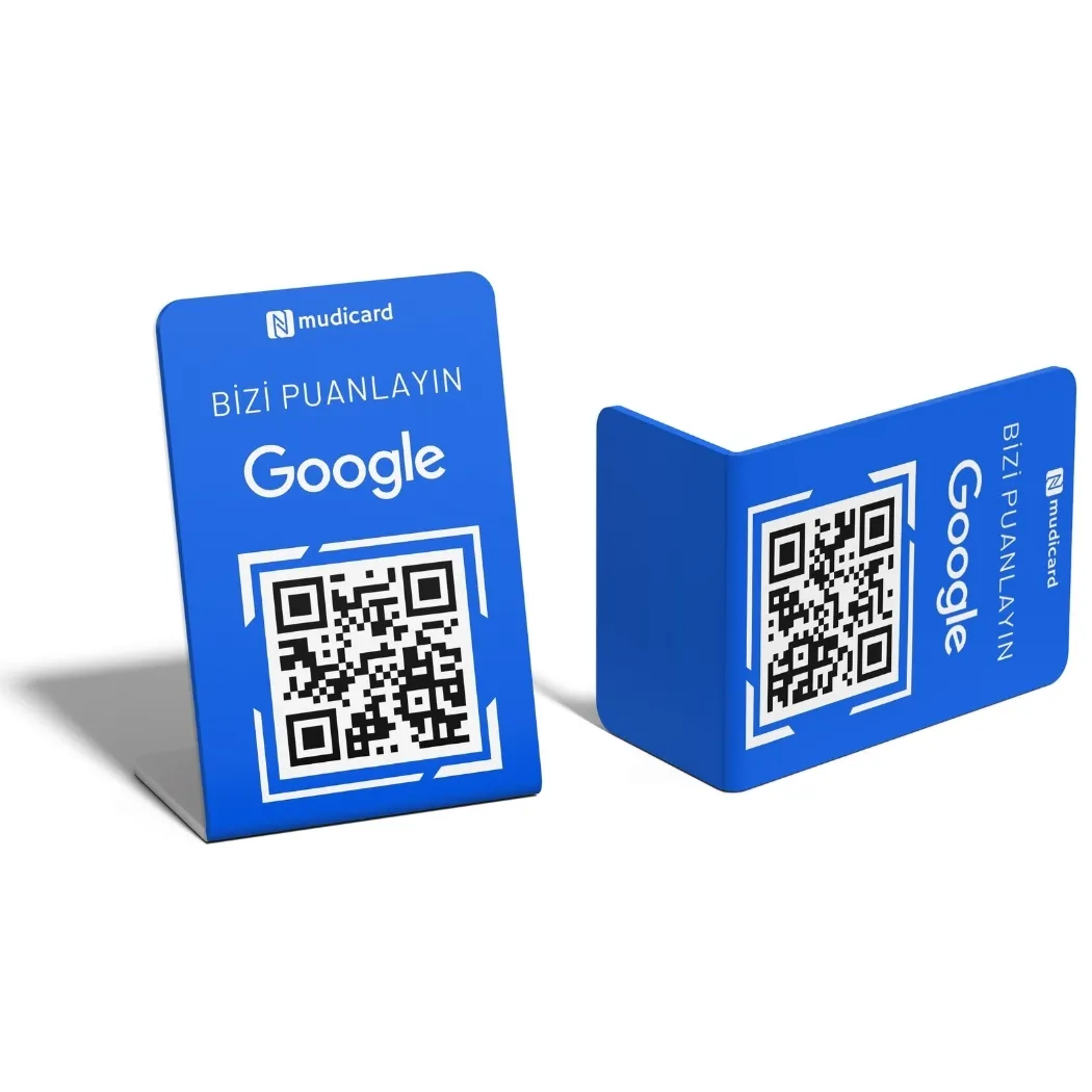 QR Google Karekod Yorum Standı Masaüstü Google Qr Puanlama Google Pleksi fiyat, özellikler ve satın alma