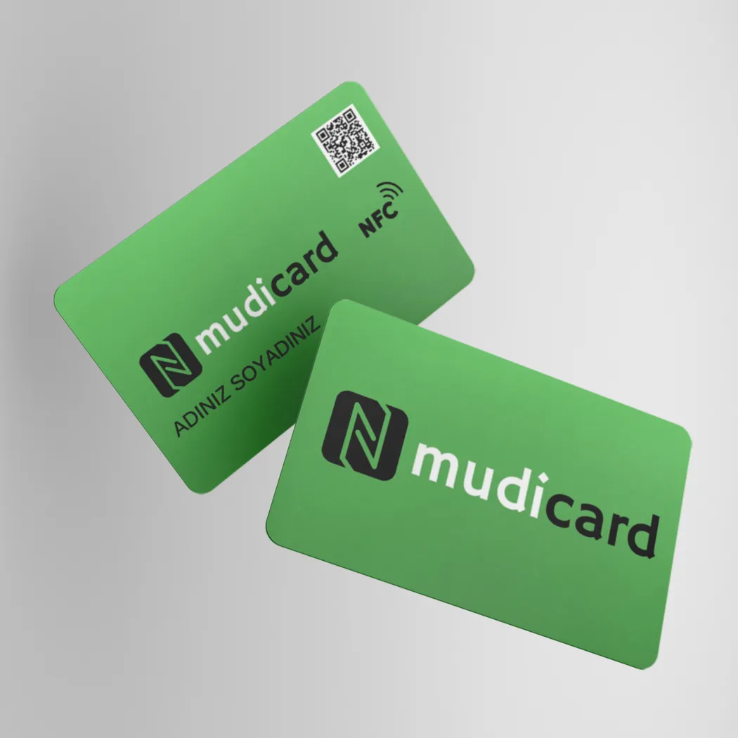 Yeşil Renkli NFC Dijital Kartvizit fiyat, özellikler ve satın alma