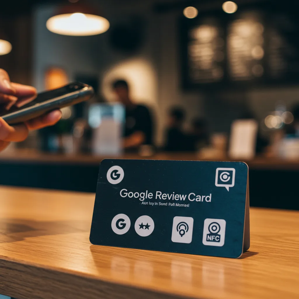 Akıllı Google Yorum Kartı — QR & NFC ile Kolay Puanlama
