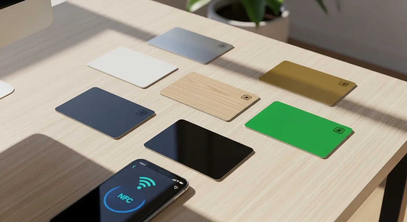Dijital Kartvizitler: NFC ile Şık Tasarım, Hızlı Teslimat ve Güvence