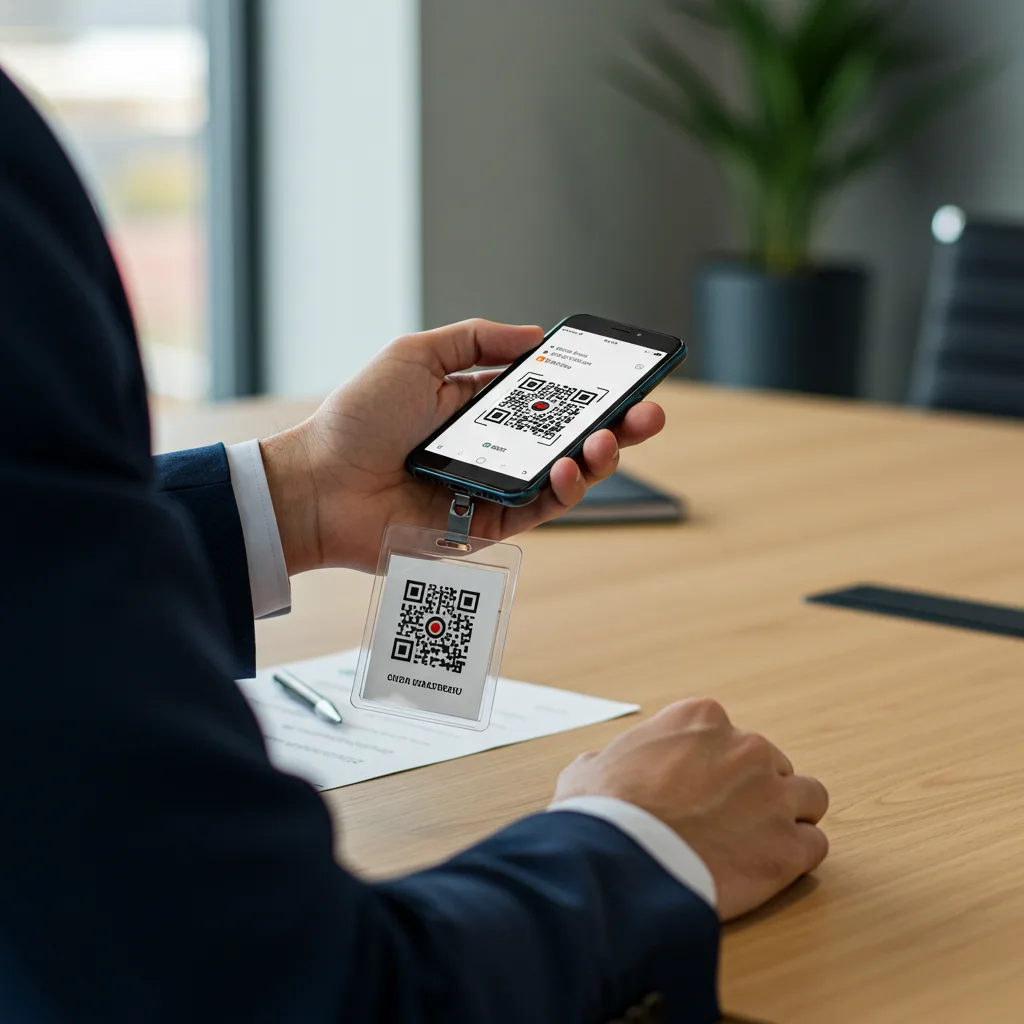 Kurumsal ve Kişiselleştirilebilir Dijital QR Yaka Kartları