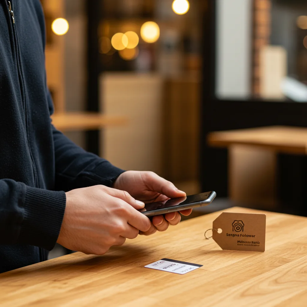 NFC ve QR'lı Sosyal Medya Takip Kartları — Hızlı, Güvenli