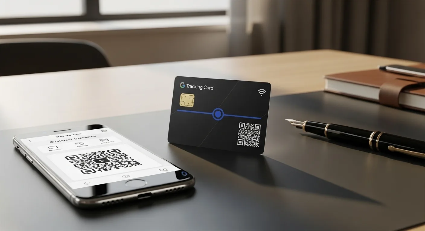 QR Google Takip Kart Etiketi – Hızlı Yönlendirme ve Yorum Etkisi