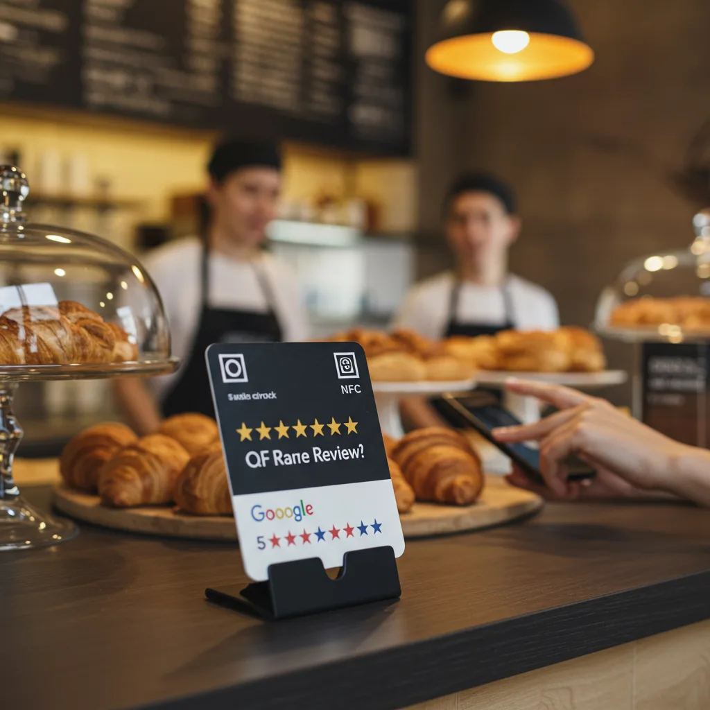 QR ve NFC'li Google Yorum Kartı — Hızlı ve Güvenli Puanlama